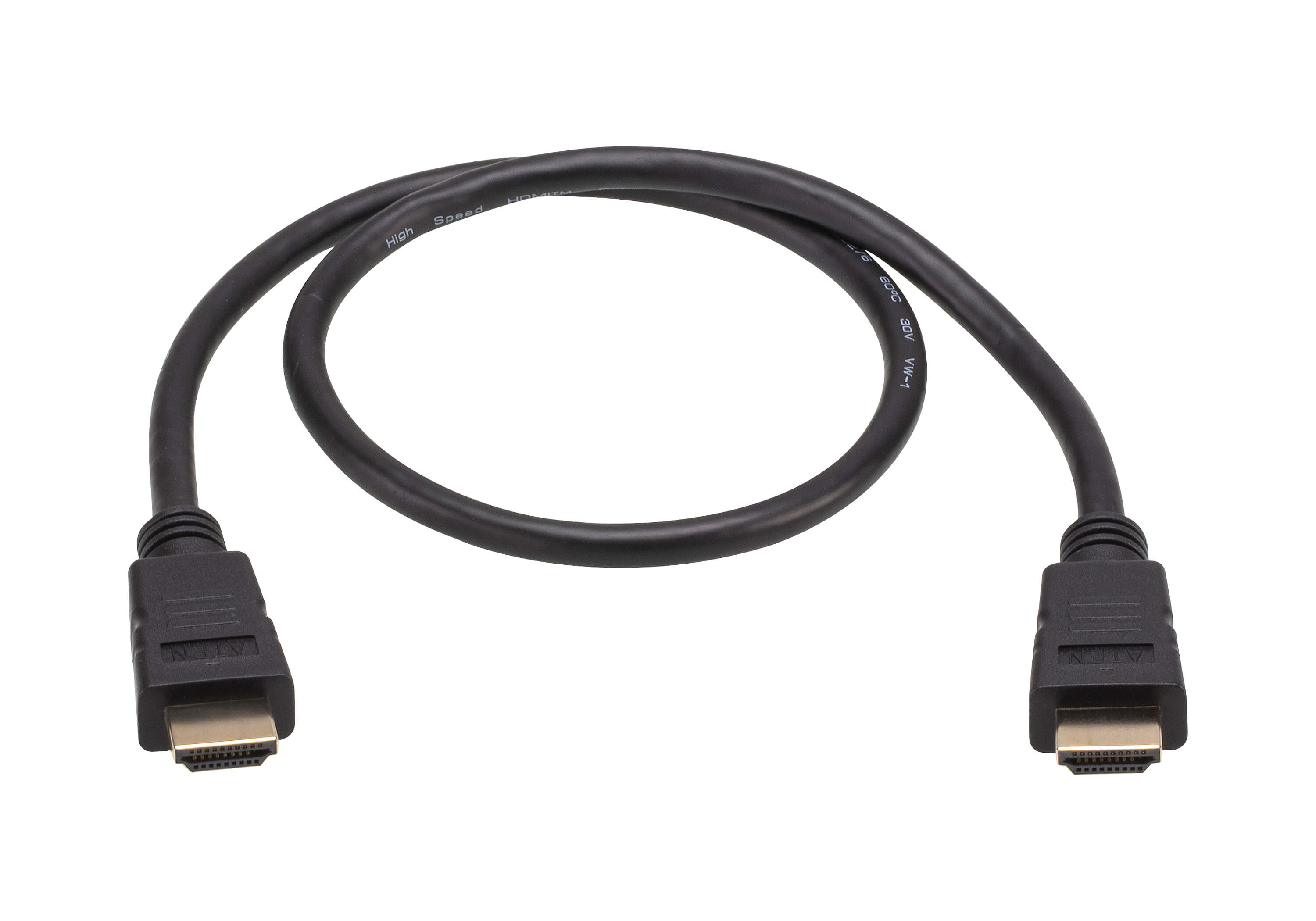 Aten Copper Cable, 0.6m, HDMI, V2.0, 4K resolution - 2L7DA6
