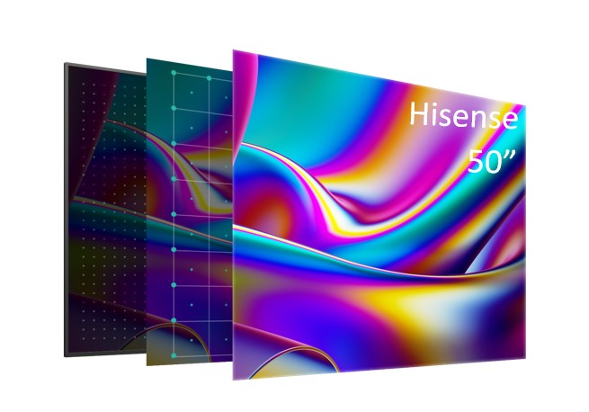 Hisense Digital Signage 50", 500 nits, 4k resolution, Full HD, with 7day x 24hrs operation, Android 11 OPS - 50DM66D