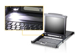 Aten KVM Switch, 8 Port, 17" LCD  - CL5708M