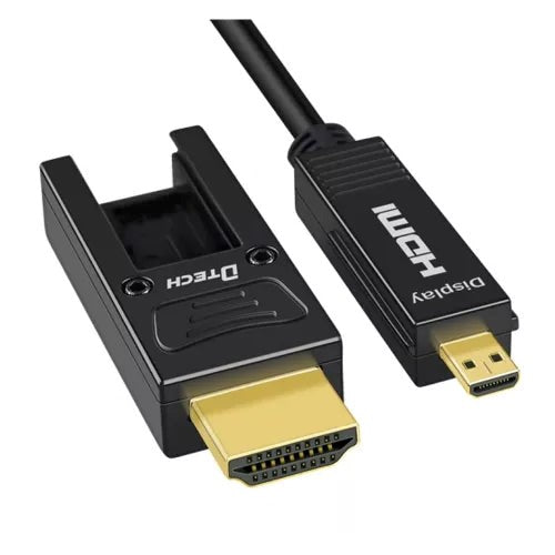 Dtech Detachable Connector Fibre Cable, 10.0m, HDMI, V2.0, 4K resolution - HF0310