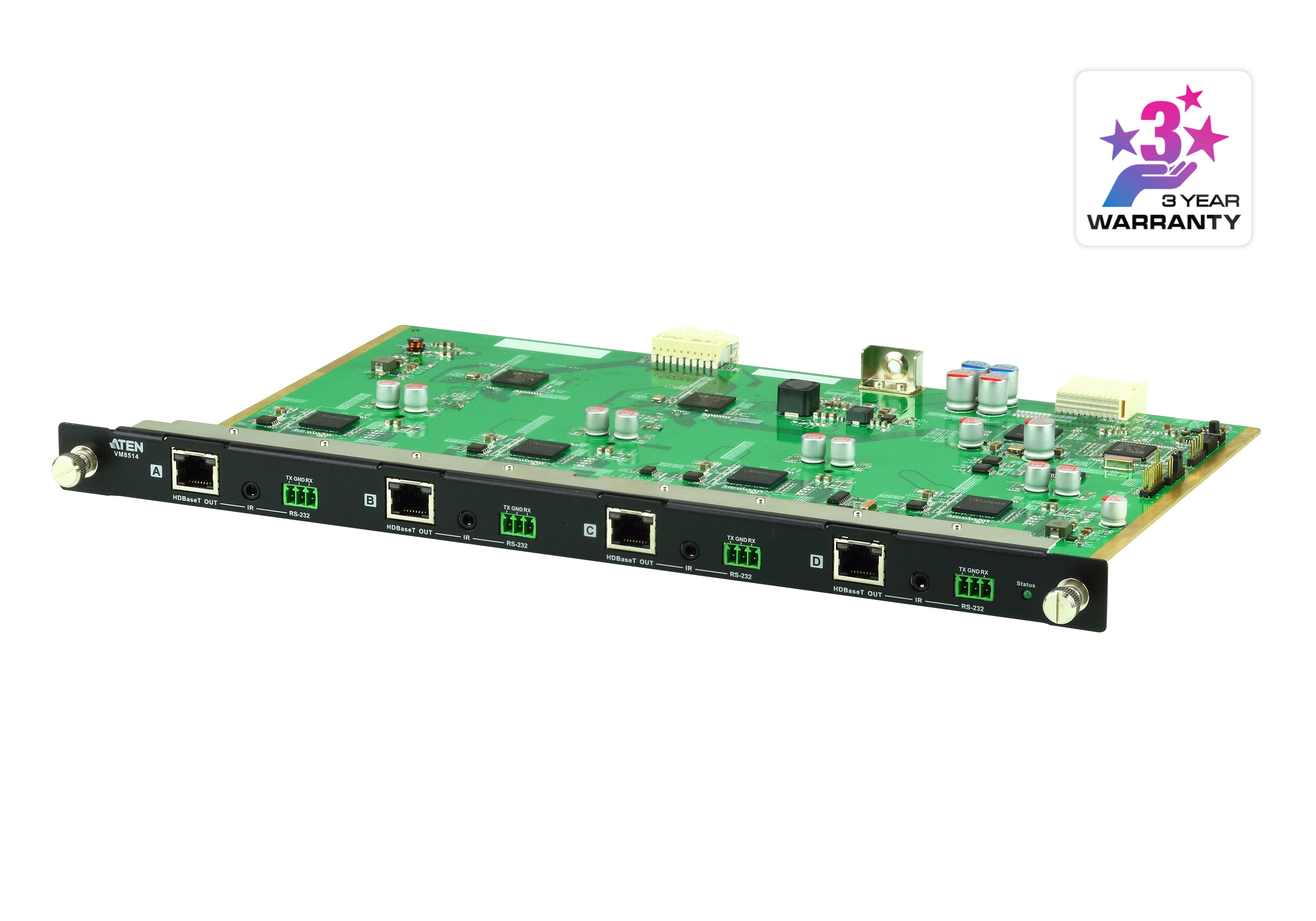 Aten HDBaseT Output Board, 4 Port - VM8514