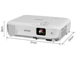 Epson Consumer Projector, 3700 Ansi Lumens, WXGA resolution, 16:10 Aspect Ratio - EBW06
