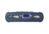Aten KVM Switch, USB 2.0, VGA, 4 Port - CS64U