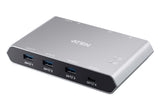 Aten Sharing Switch, USB to USB-C,  2 Port - US3324