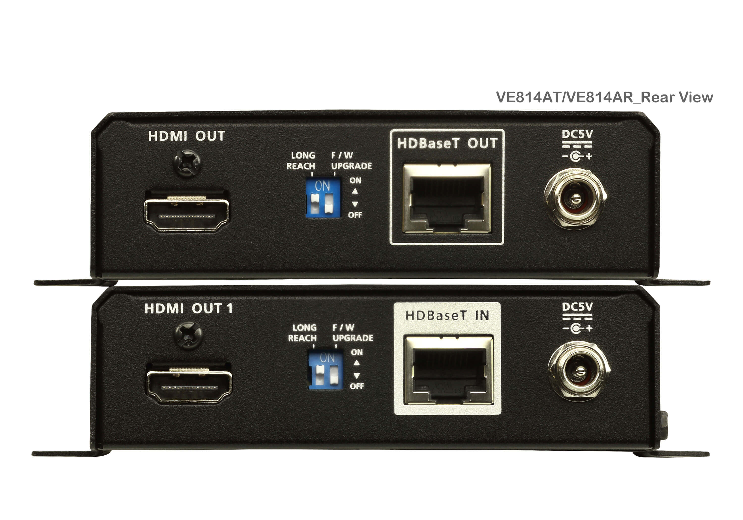 Aten Extender, HDMI, HDBaseT, Transmitter and Receiver with Dual Output - VE814A